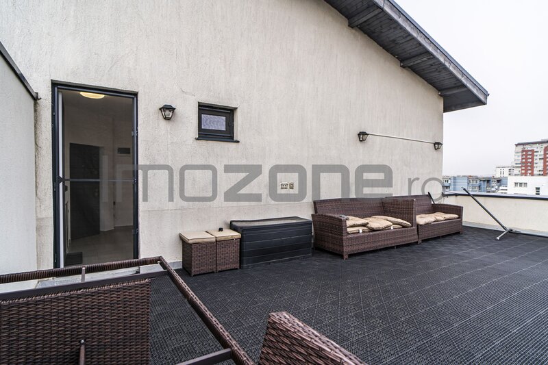 Drumul Taberei, Brancusi, 2 camere cu terasa de 37 mp, mobilat, comision 0%.